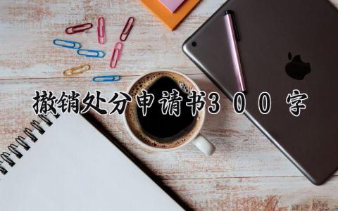 撤销处分申请书300字范文 撤销处分申请表通用模板