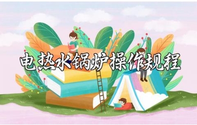 电热水锅炉操作规程范文 电热水锅炉维护保养细则完整版下载