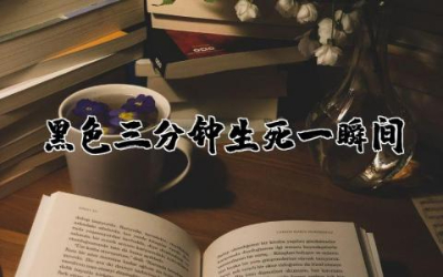 黑色三分钟生死一瞬间观后感心得体会精选合集