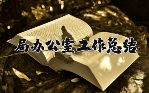 局办公室工作总结 市场监管局办公室工作总结 (19篇）